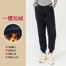 【時尚瑜伽 / 運動】保暖束口瑜伽運動褲